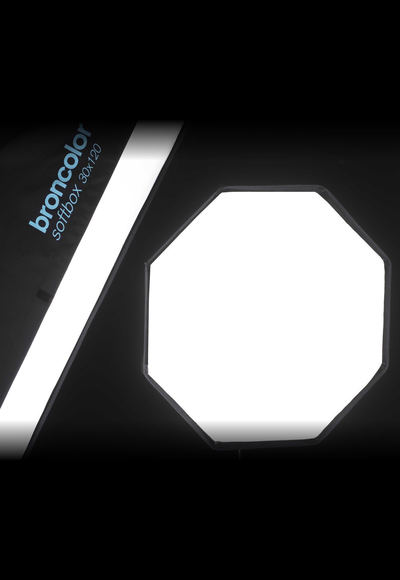 broncolor octabox and strip softbox